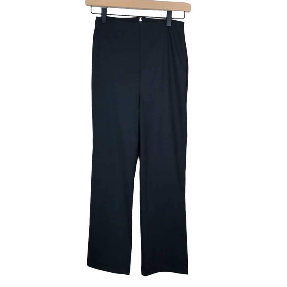 NEW With Tags VICTORIAS SECRET SPORT Black Straight Leg High Rise Pants Sz XS/XP